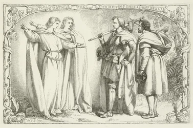 Illustrazione per Il progresso del pellegrino di John Bunyan